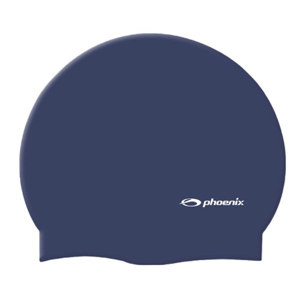 피닉스 실리콘 로고 수모(솔리드형) 네이비 [PSC-02] 수영모자 수영모 수영캡 수영용품 