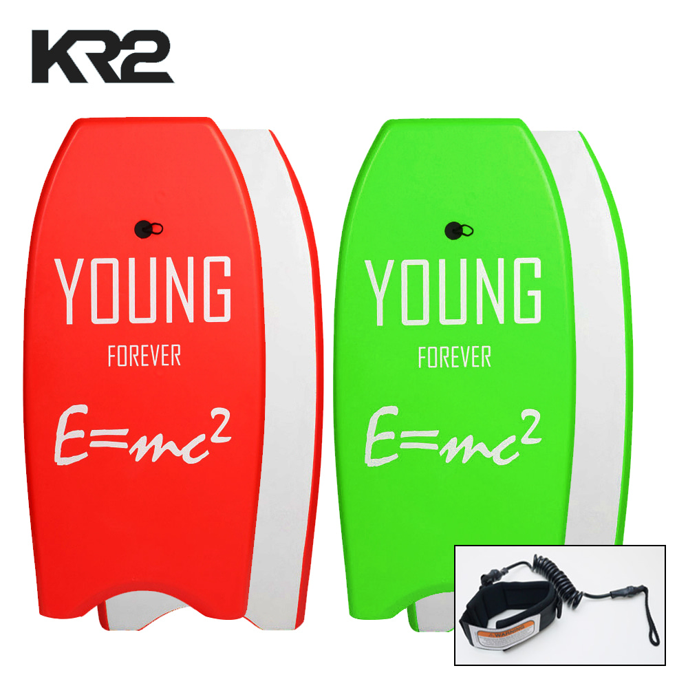 KR2 41인치 서핑 패들 서핑초보 물놀이 바디보드 손목끈 포함