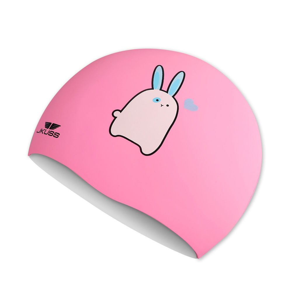 제이커스 실리콘 수모 핑크 [JK-126C] 수영모자 수영캡 수영용품