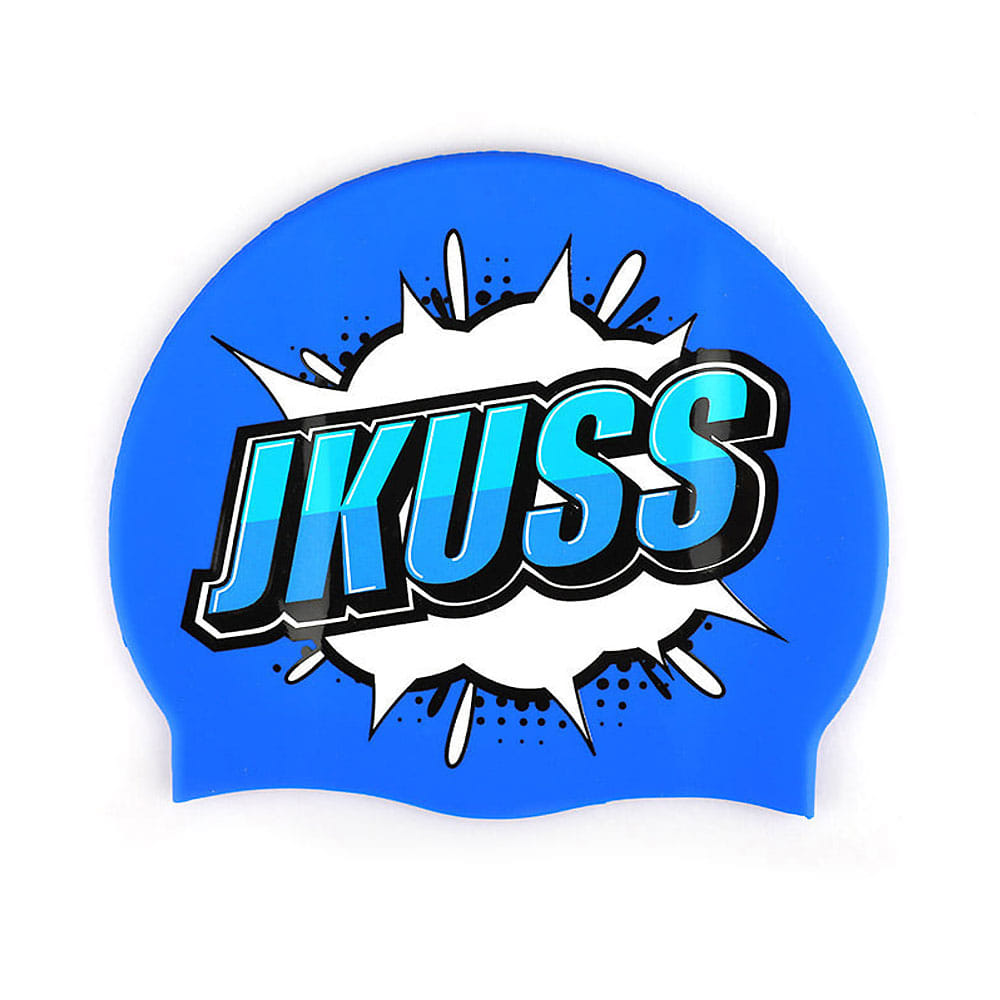 제이커스 실리콘 수모 블루 [JK-101C] 수영모자 수영캡 수영용품