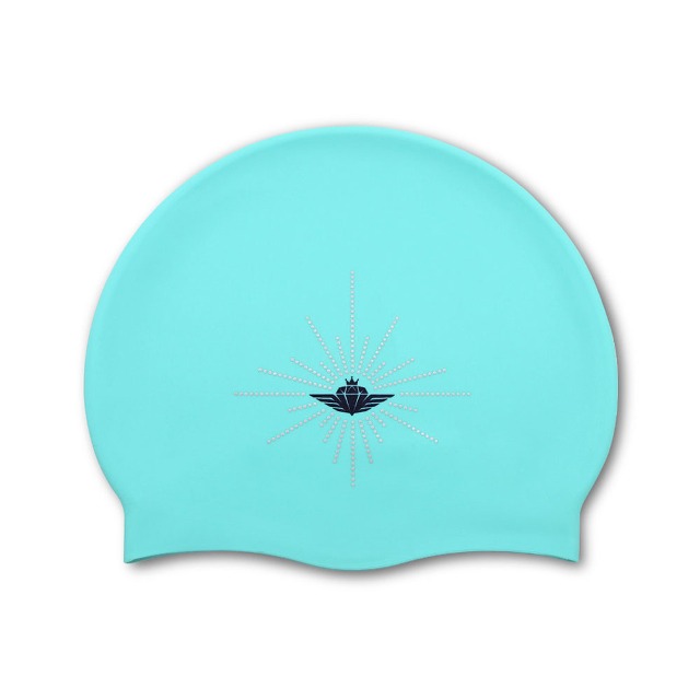 제이커스 글로리퀸 실리콘 수모 민트 [JE2SMT010C] 수영모자 수영캡 수영용품