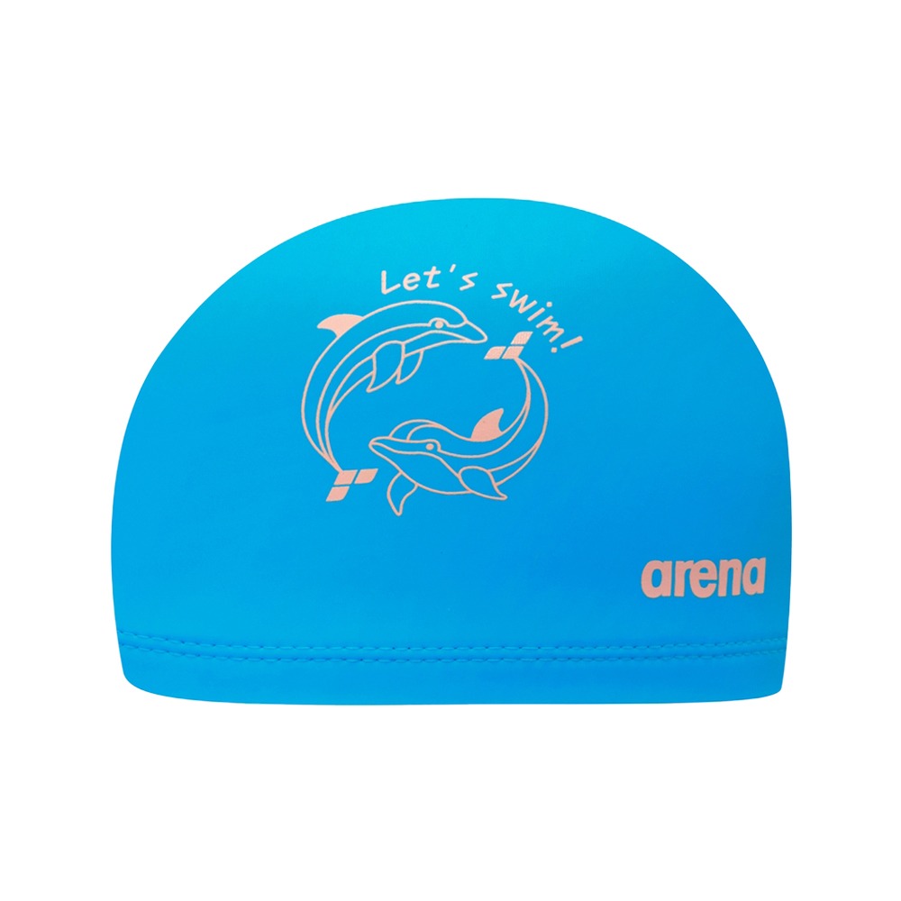 아레나 수영모자 돌핀 실리코팅 수모 블루 [A4AC1AL06] 수영캡 수영용품